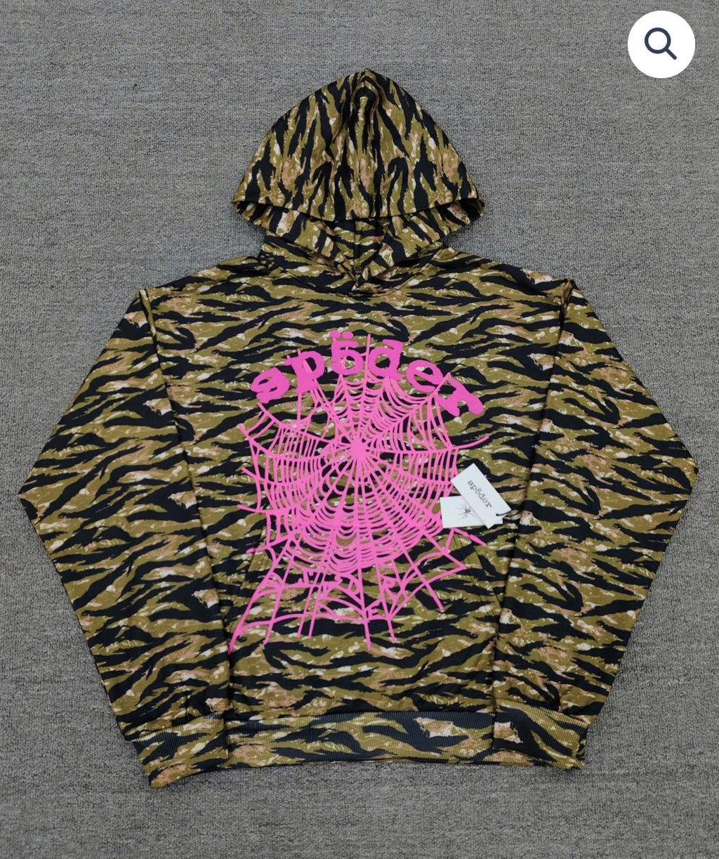 Sp5der OG Web V2 Tiger Camo Hoodie