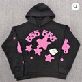 Black/Pink Sp5der Hoodie